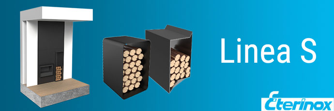 Linea S – Rivestimenti e portalegna